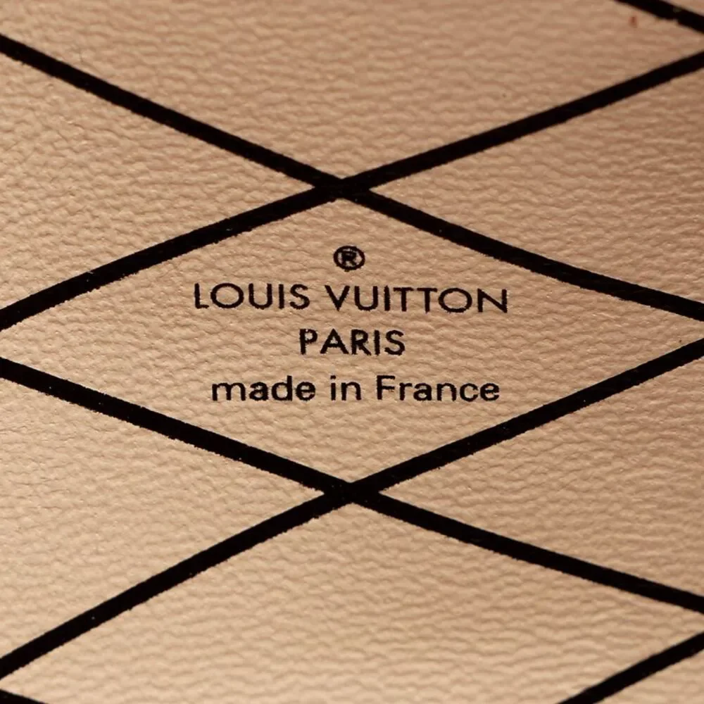 Louis Vuitton Denim Calfskin Malletage Trunk Clutch